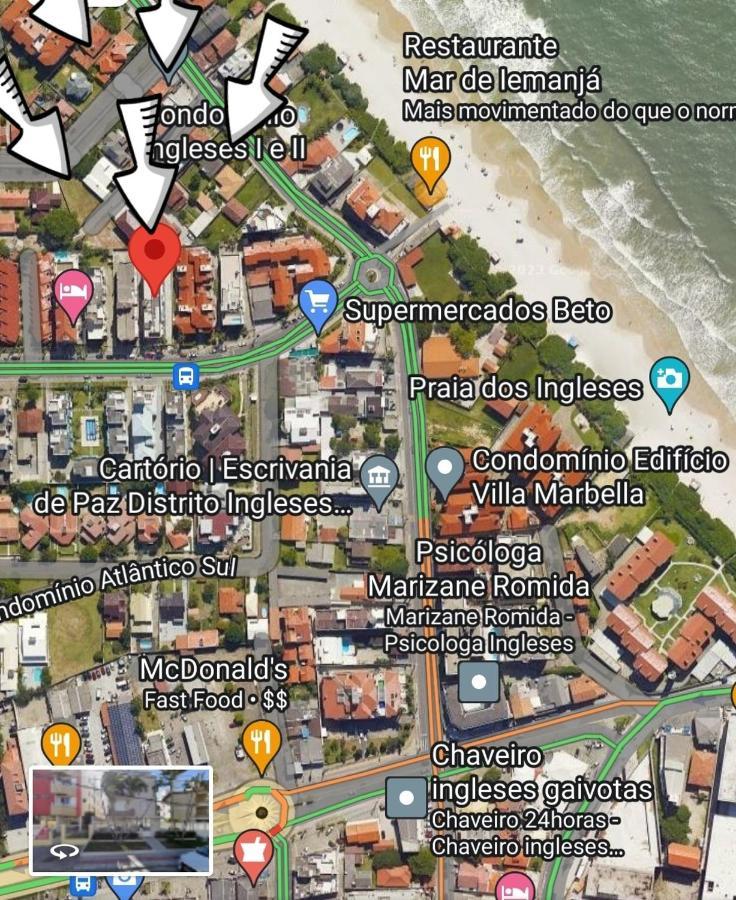Apartamento 50Mts Praia Dos Ingleses Apartment Florianopolis Bagian luar foto